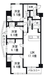 サンジェームスの物件間取画像